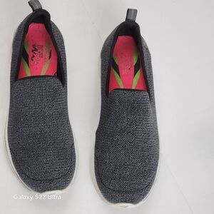 Gray Slip-On Sneakers